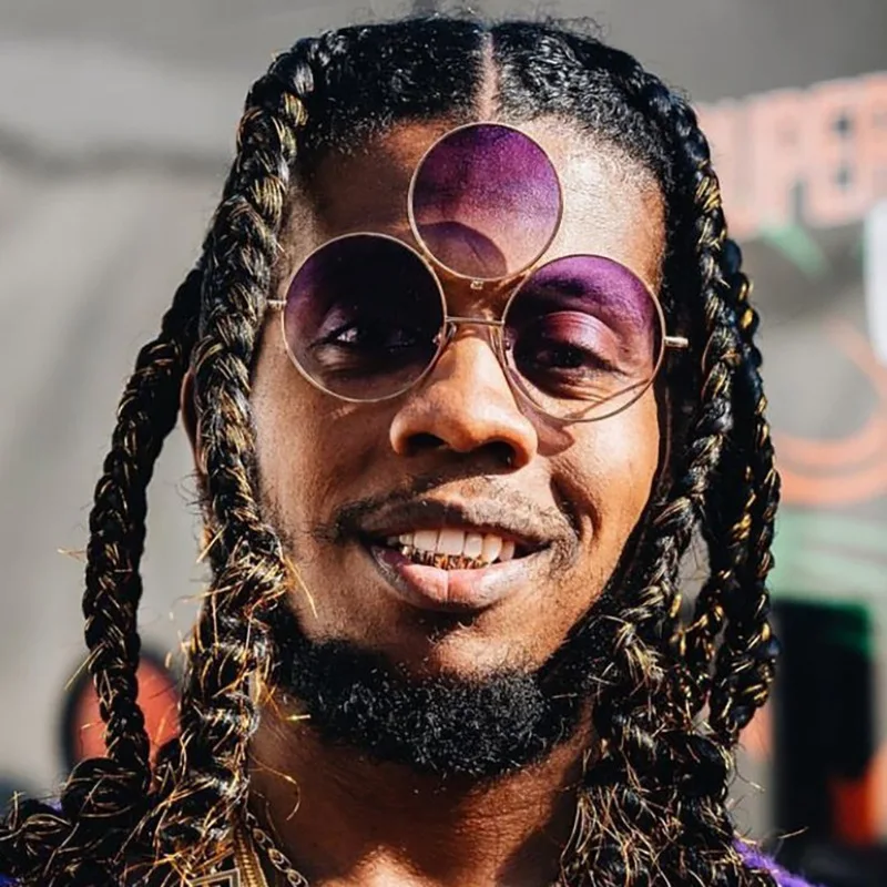 

Novelty Third Lenses 3 Eyes Round Sunglasses Funny Sun Glasses for Men Women Fashion Eyewear UV400 Hip-hop Street Cosplay Props