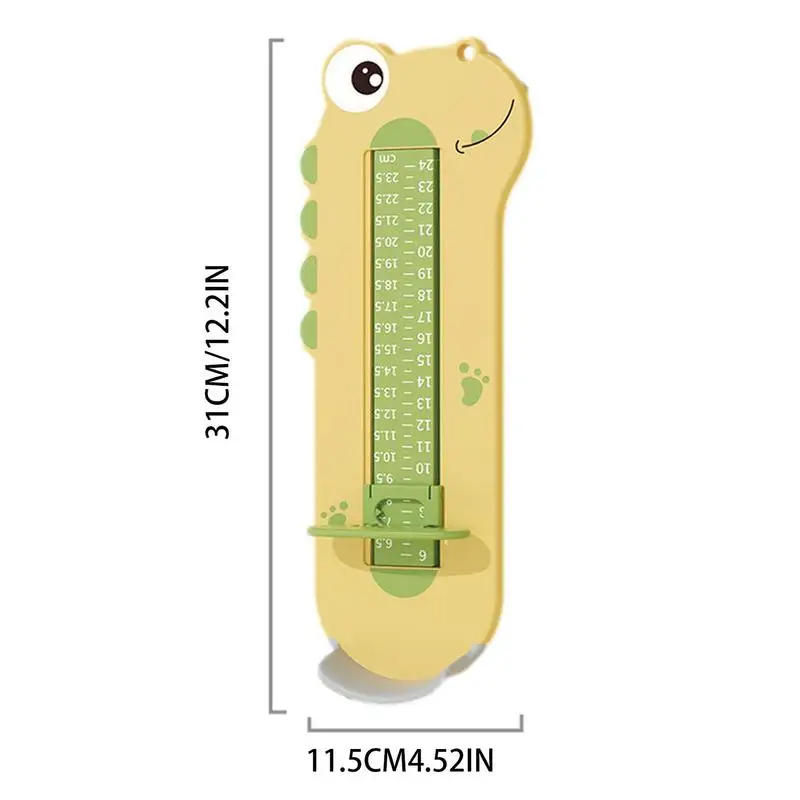 Urządzenie pomiarowe butów dla dzieci stopa dziecka miernik rozmiar buta linijka miernicza składany wskaźnik wyposażenia obuwie dziecięce dla dzieci
