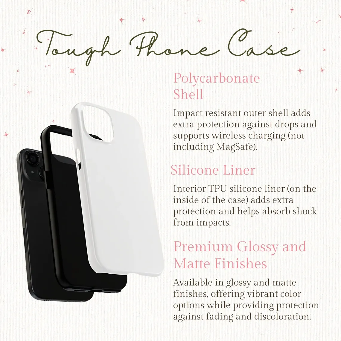 Lemon Bliss Luxury Double-Layer Phone Case with Elegant Design