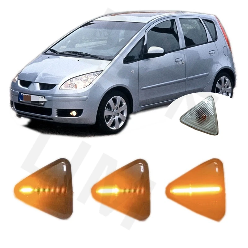 

Suitable for Mitsubishi Colt CZC CZ3 2004 2005 2006 2007 2008 2009 2010 2011 2012 Dynamic LED Indicator Side Marker Signal Light