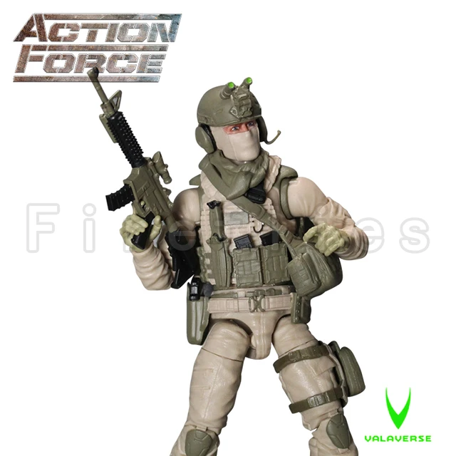 1/12 6inches Valaverse Action Force Action Figure Desert Gear Pack Anime  Model For Gift Free Shipping