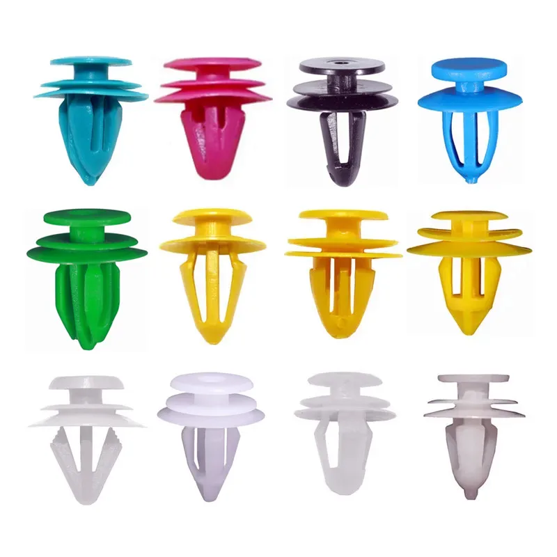 Lot De 50 Clips De Fixation Pour Garniture De Porte De Voiture - Rivets Push De 8,5 Mm - Universel Pour Suzuki, Mitsubishi Et Autres Marques