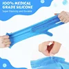 Pet Grooming Bathing Gloves Dog Cat Bathing Shampoo Scrubber Magic Massaging Cleaning Cleanner Sponge Silicon Hair Removal Glove 6