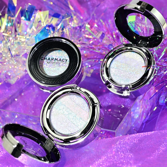 Rainbow Duo Chrome Highlighter Eye Shadow Makeup 5