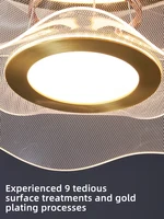 Round Modern Home Led Light for Living Room Nordic Led Ceiling Chandelier for Dining Room Indoor Living Room Pendant Lights 5