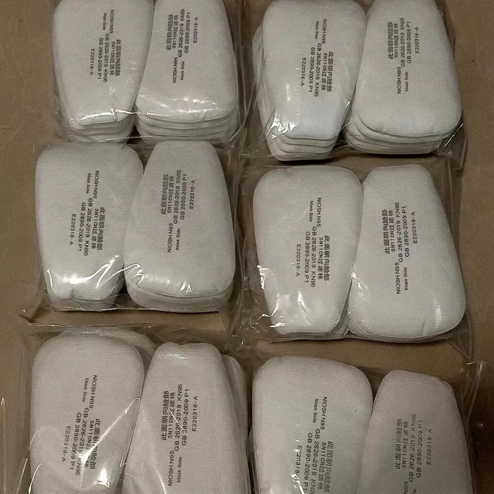 5N11 Dust Cotton Filter Paper 501 Holder For 3M 6001/6200/7502/6800 Chemical Spraying Painting Respirator Gas Mask Accessories