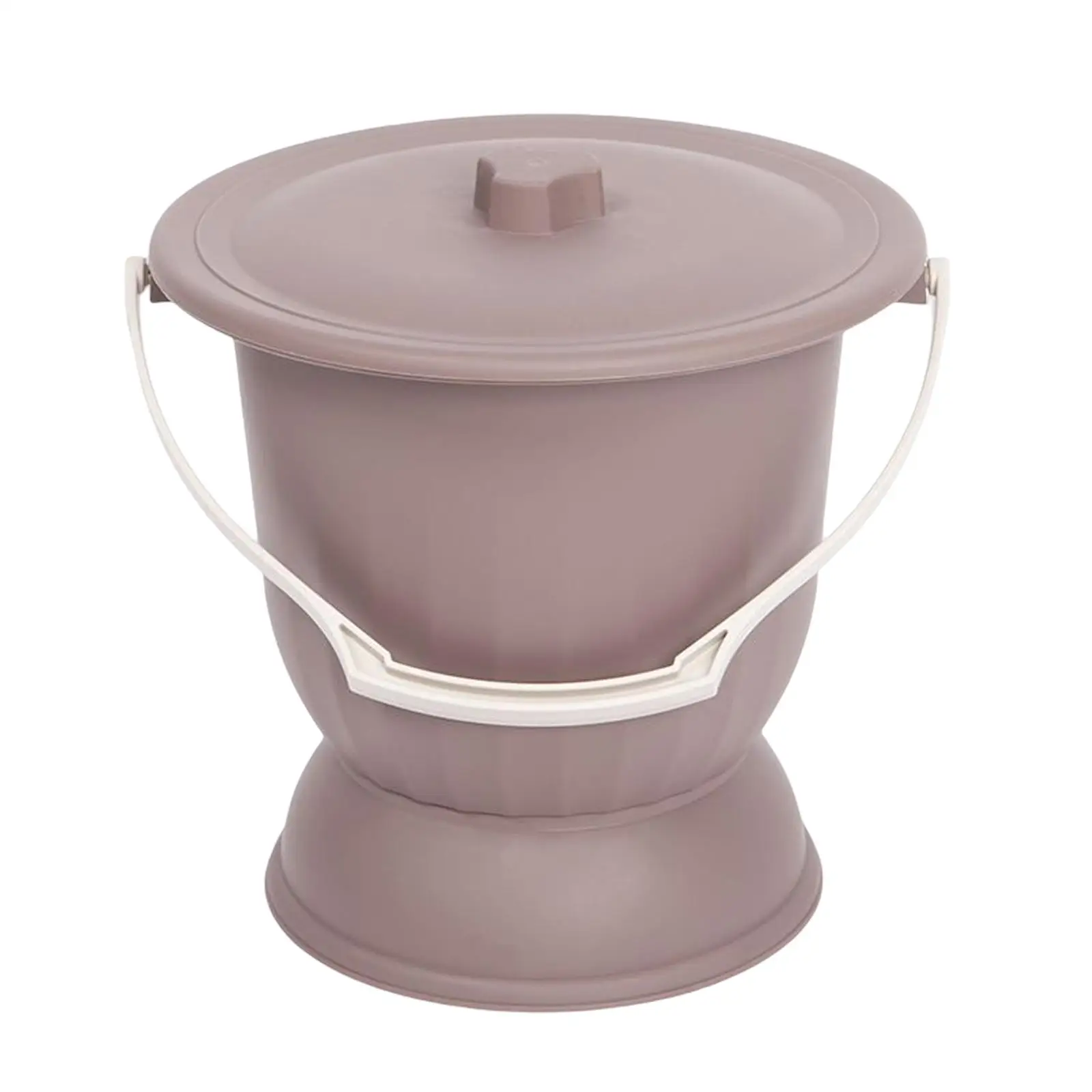 Handheld Spittoon with Lid and Handle Thickened for Home Use Indoor