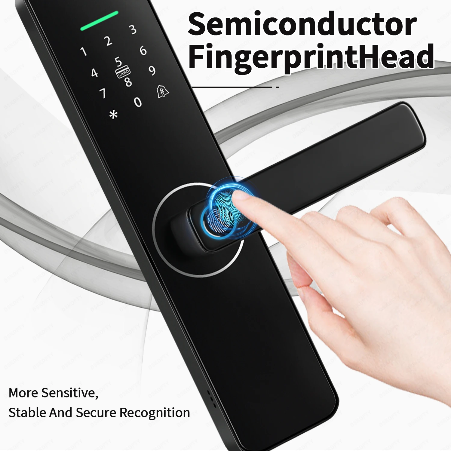 المنتجات المحلية قفل الباب الإلكتروني البيومتري قف...