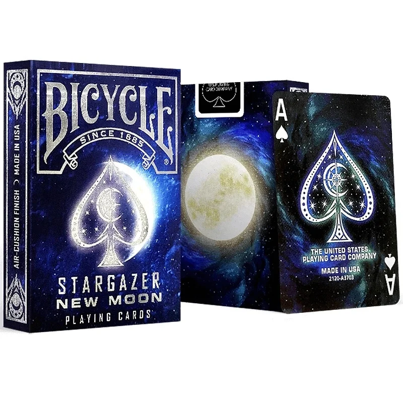 

Bicycle Stargazer New Moon Playing Cards Space Galaxy Deck Collectable Poker Magic Card Games Magic Trick Props