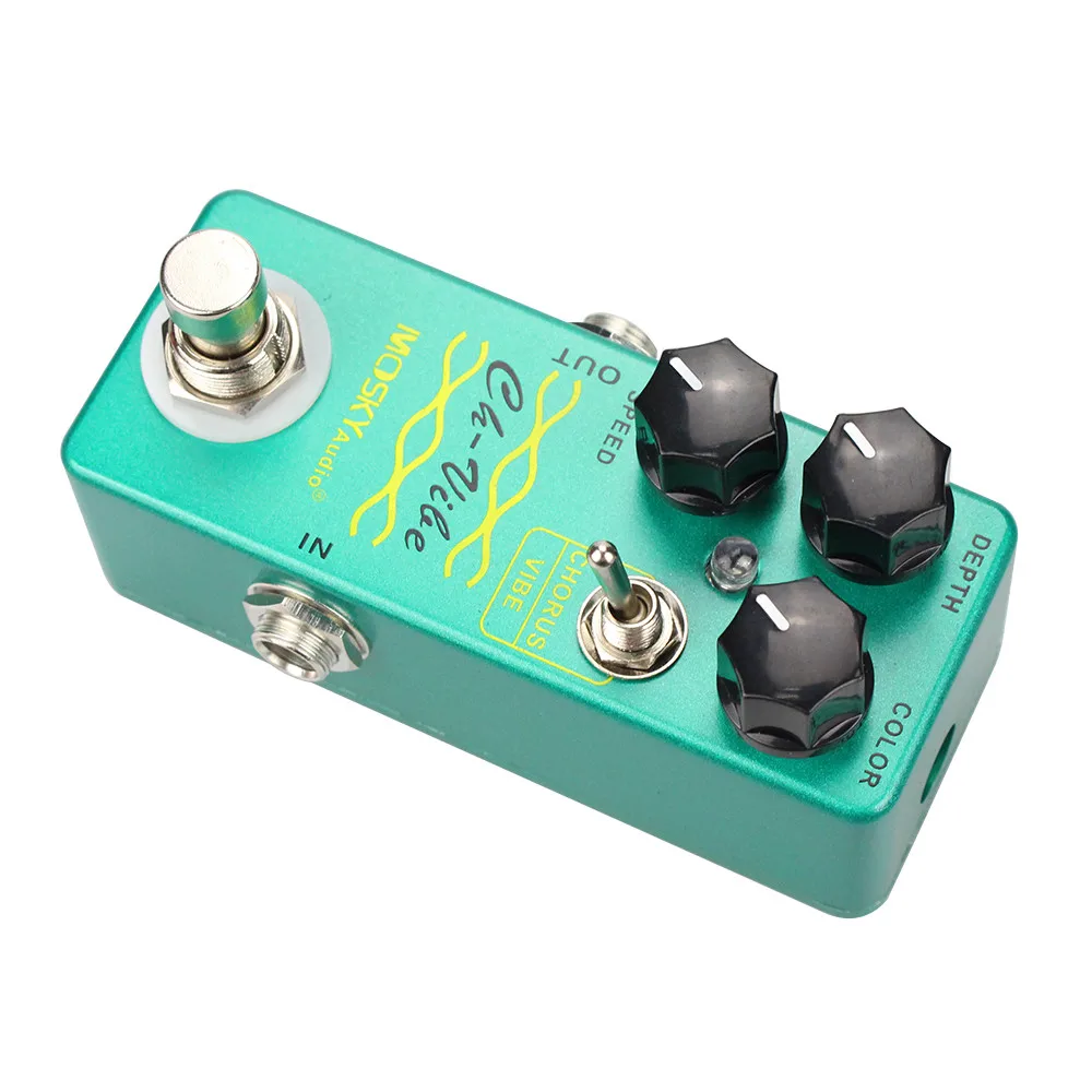 Moskyaudio Effects Processors Chorus Vibe Effect Pedals for Electric Guitar Kit Effects Pedal Guitar-Parts Pedals Synthesizer