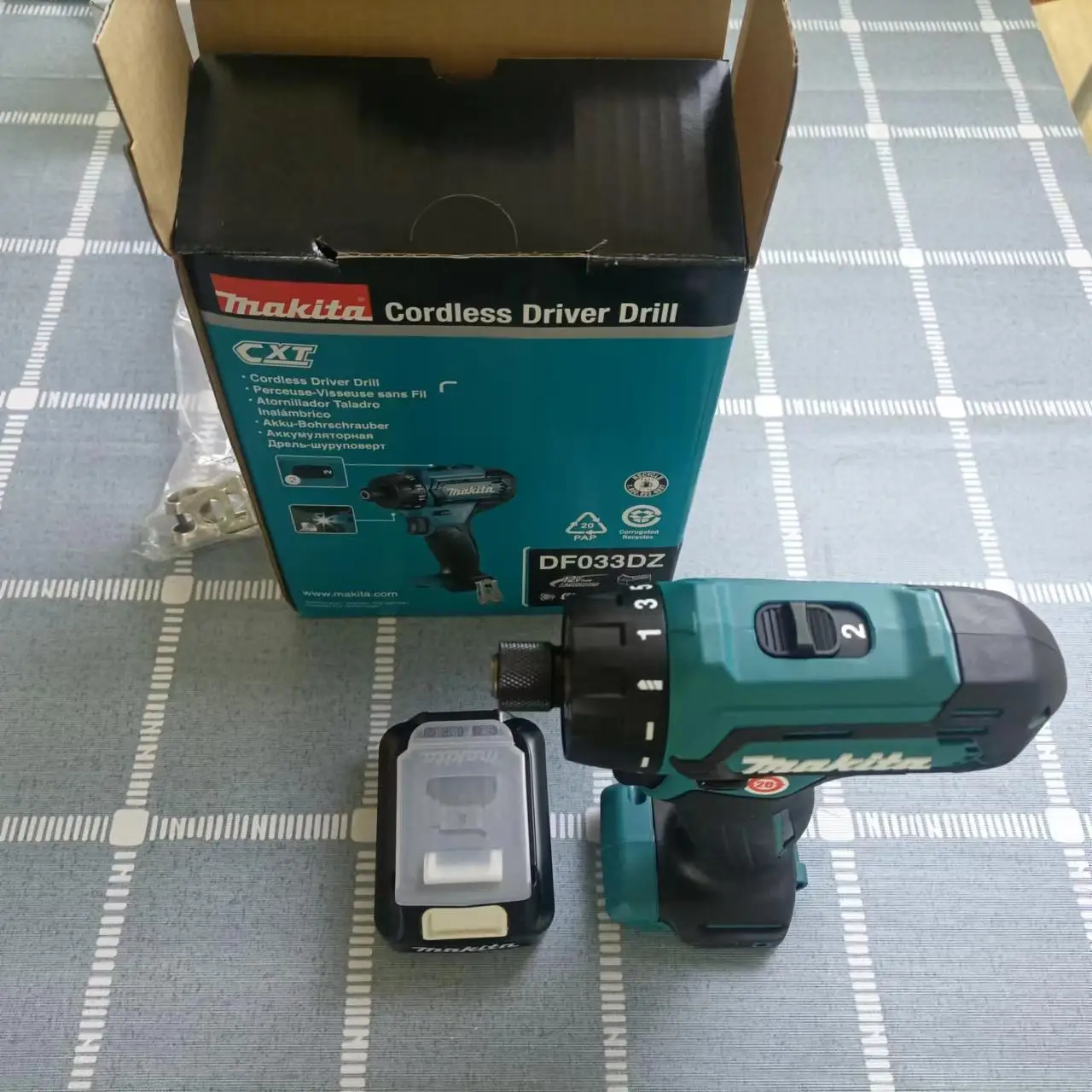 Image of Battery for Makita DF333D drill driver
