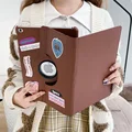 Brown with Sticker