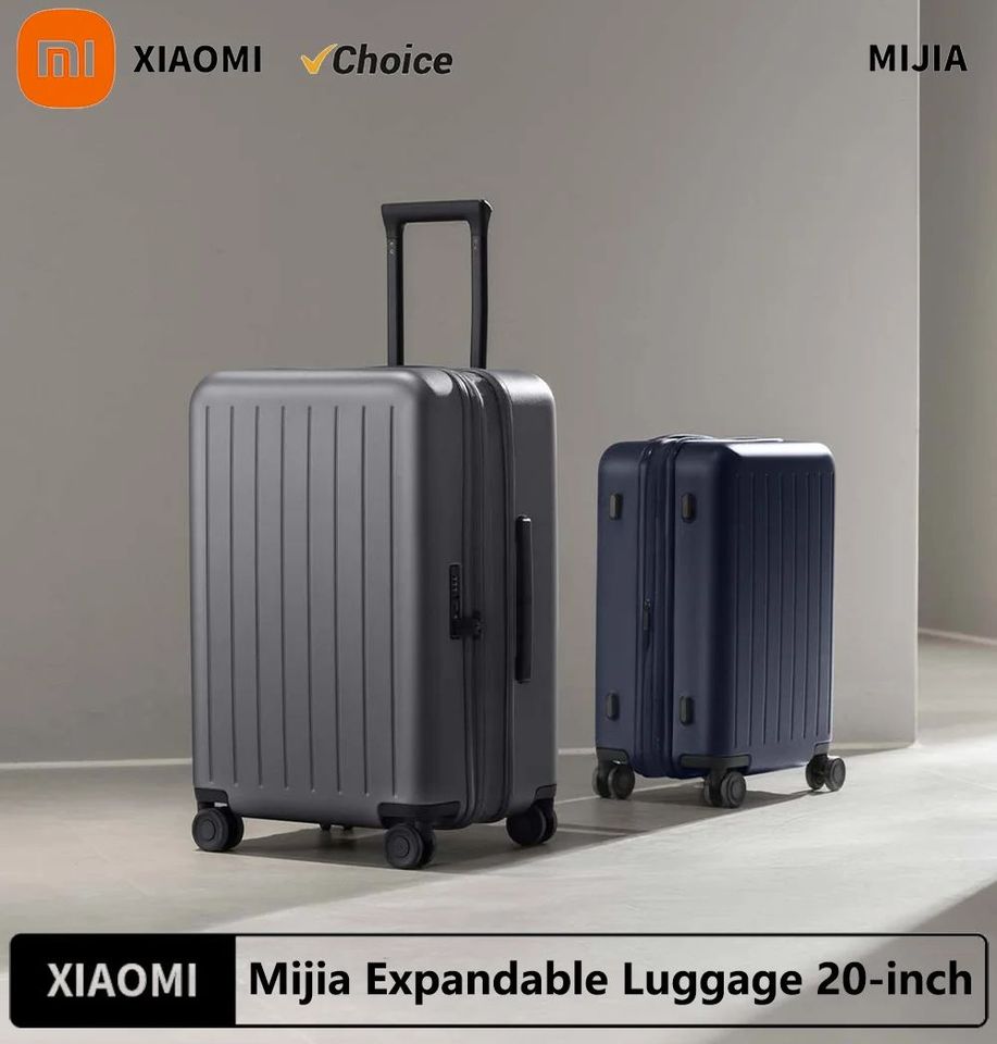 Xiaomi Mijia Expandable Luggage 20-inch Extra-large Expandable Luggage The Perfect Travel Companion Can be taken on the plane