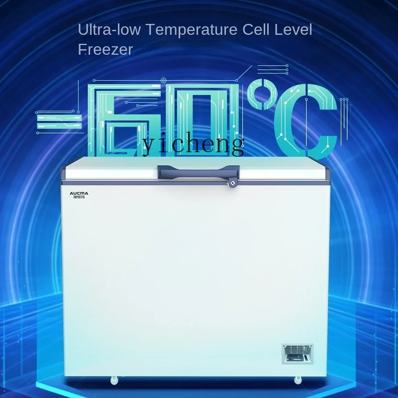Aucma Home Use and Commercial Use Freezer Ultra-Low Temperature Quick Freezing minus-60 Degrees Tuna Salmon Cabinet Freezer