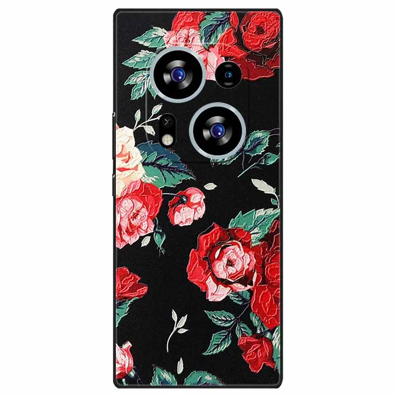 Charming 3D Relief Soft TPU Silicone Phone Case for Tecno Phantom X2 Series