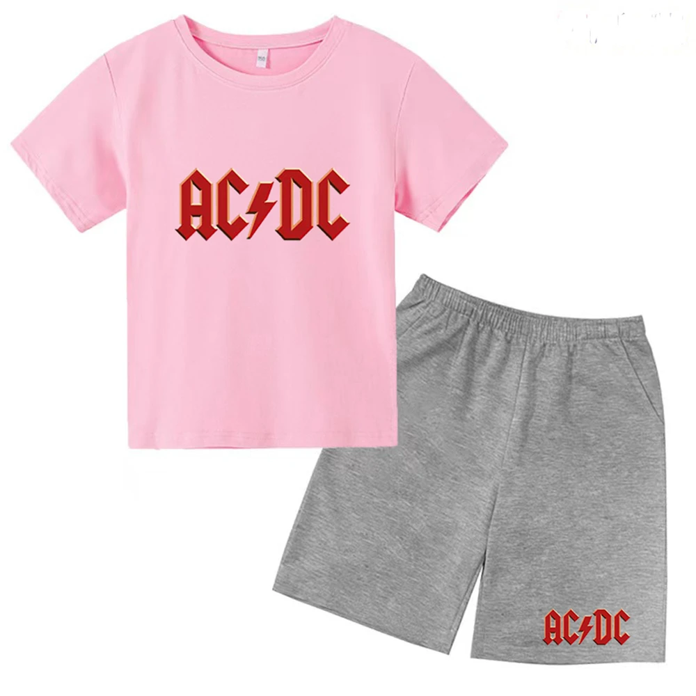 

Leisure T-shirt top short sleeved fashionable summer boys and girls cotton round neck T-shirt print suitable for children aged 2