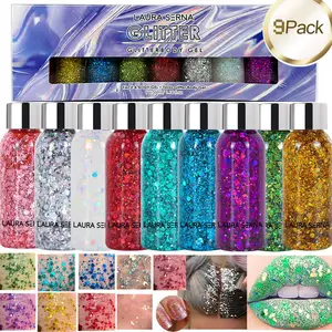 Facial Makeup Glitter Glue Long Lasting Waterproof Face Glitter