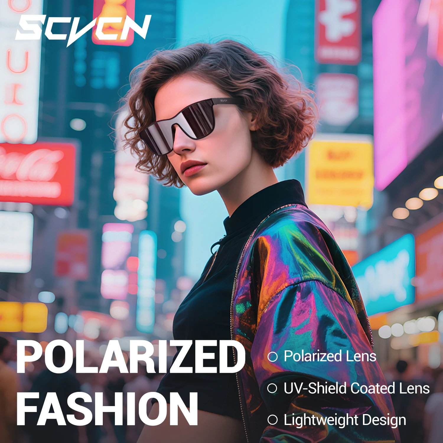 SCVCN Polarized Hiking Eyewear Woman Sunglasses Fishing Glasses Women Accessories UV400 Bike Bicycle Cycling Glasses Men Sports