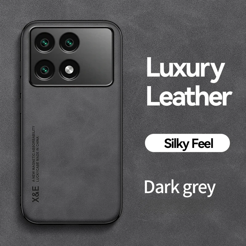 حافظة لهاتف Xiaomi Poco F6 Pro 5G حافظة مغناطيسية...