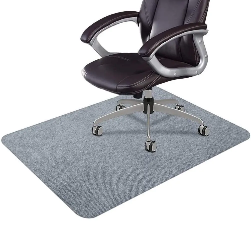 Tapis Chaise de Bureau, Tapis de Sol Bureau Tissu, Antidérapant