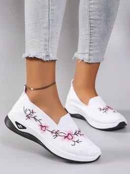 Women's summer breathable mesh flat shoes，women's shoes，casual sneakers shoes, clearance free shipping