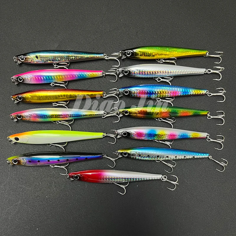 Japan Heavy Minnow Lure 105MM 30G Casting Saltwater Sinking Artificial Hard
