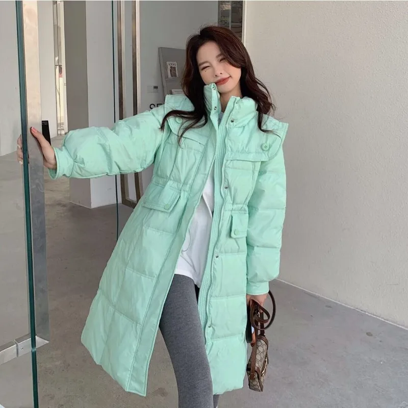 

2023 New Women Cotton coat Winter Jacket Female thick warm Parkas hooded Outwear large size Overcoat
