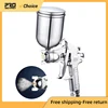 Spray Gun 400ML Pneumatic Airbrush Sprayer Professional Alloy Painting Atomizer Tool With Hopper For Painting Cars By PROSTORMER 1