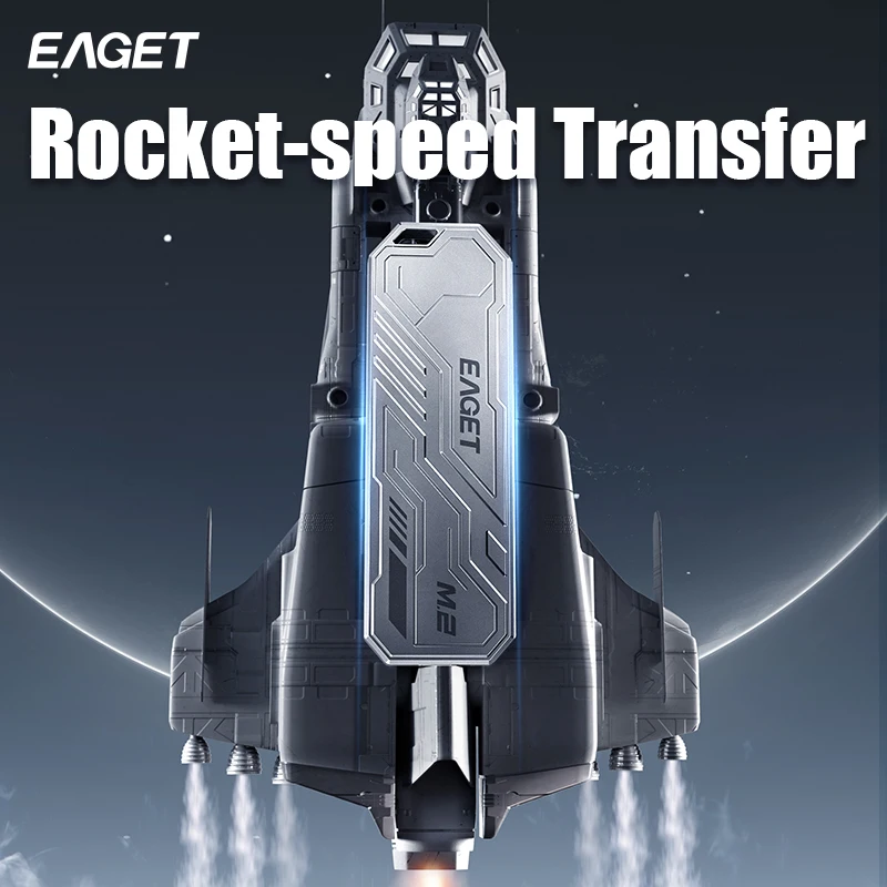 EAGET M.2 PCIE SSD 케이스 NVME 듀얼 프로토콜 M.2 to USB Type C 3.1 SSD 어댑터 NVME PCIE NGFF SATA SSD 디스크 박스 M.2 SSD 케이스
