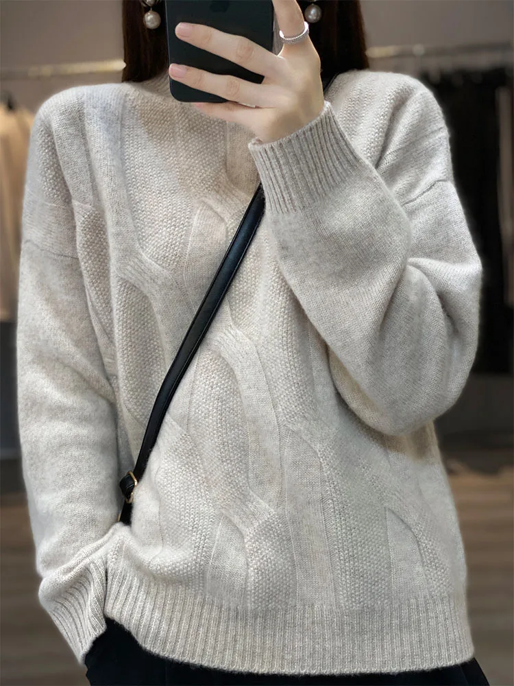 thicken-warm-soft-sweater-for-women-100-pure-wool-knitted-half-turtleneck-loose-hot-sale-long-sleeve-autumn-winter-pullovers