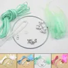 Dreamcatcher Accessories Kit DIY For Kids Craft Crochet Feather Dream Net Kit Wall Ornament Home Decoration Accessories 4