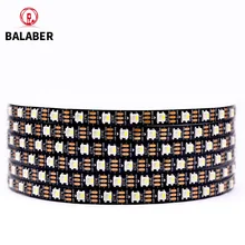 5V SK6812 RGBW LED 스트립 라이트 4 in 1 (WS2812B 유사) 1m 4m 5m 30 60 144 LED 검정/흰색 PCB 와이어 1-5미터 LED 조명 IP30 65