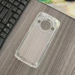 Blackview BV9300 Pro Soft TPU Black Transparent Phone Case - Silicone Protective Cover for Blackview BV9300 Pro (Clear)