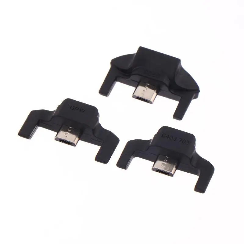 GPW G903 G502 무선 G703 마우스 용 범용 어댑터 안드로이드 마이크로 USB 헤드 교체 마우스 수리 부품 액세서리