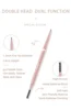 1PC Waterproof Double-Ended Eyebrow Pencil 1.5mm Ultra Fine Eyebrow Pencil Sweat-proof Long Lasting Professional Eye Makeup 4