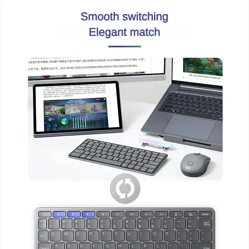 Lenovo Xiaoxin Wireless Keyboard Air Portable for Lenovo Pad Studio Pad Legion Y700 Pro Android Apple Windows MacOS