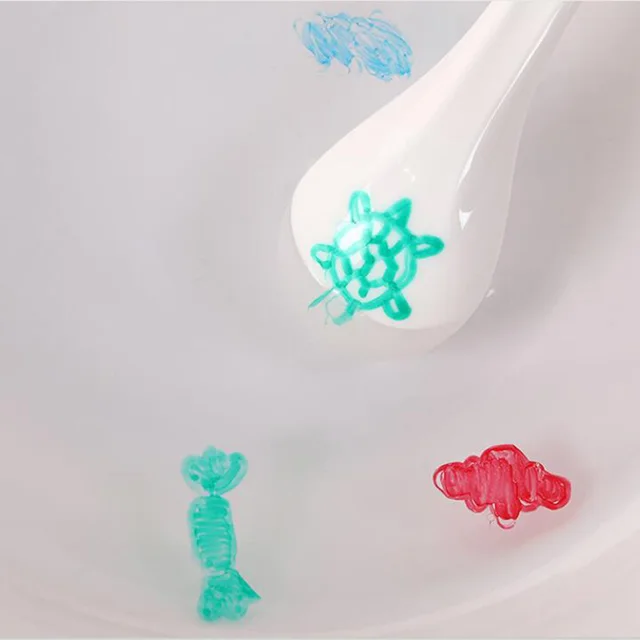 8/12 Színek Varázslatos Vízfestés Úszó Toll Sebezető Jelölők Doodle Tollak Gyerekek Korai Oktatás Kanállal - Image 3