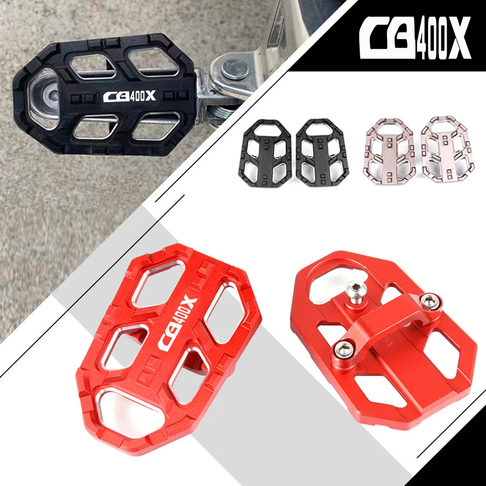

Motorcycle Accessories FootRest Footpegs Rear Foot Pegs Rests Pedals cb400x For HONDA CB400X CB400 CB 400 X 2019 2020 2021 2022