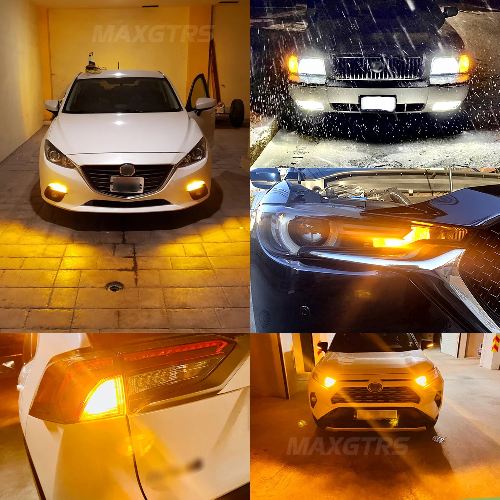 2Pcs BAU15S LED Canbus �ڹ� 1156 PY21W BA15S P21W LED ���� ���� ���� ������ �÷��� ���� 7440 W21W �ڵ��� ���� ���õ� ǥ�ñ� L