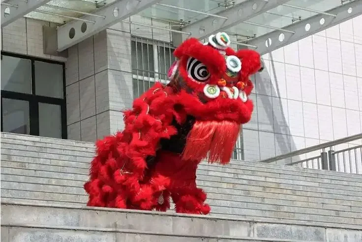 

Lion Dance Costume Lion Dancing Southern Lion Dance Performance Spring Festival Double adult lions dancing