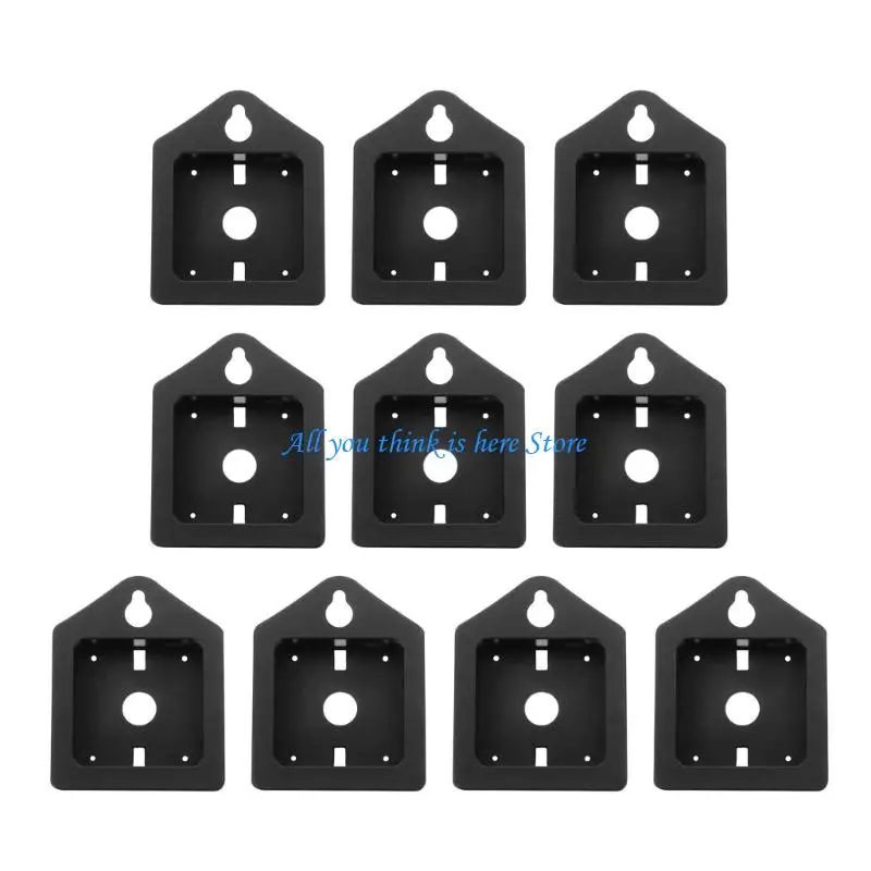 62CE 범용 검은 시계 움직임 뒤쪽 커버 abs 58x58mm 정사각형 구멍 쿼츠 ..