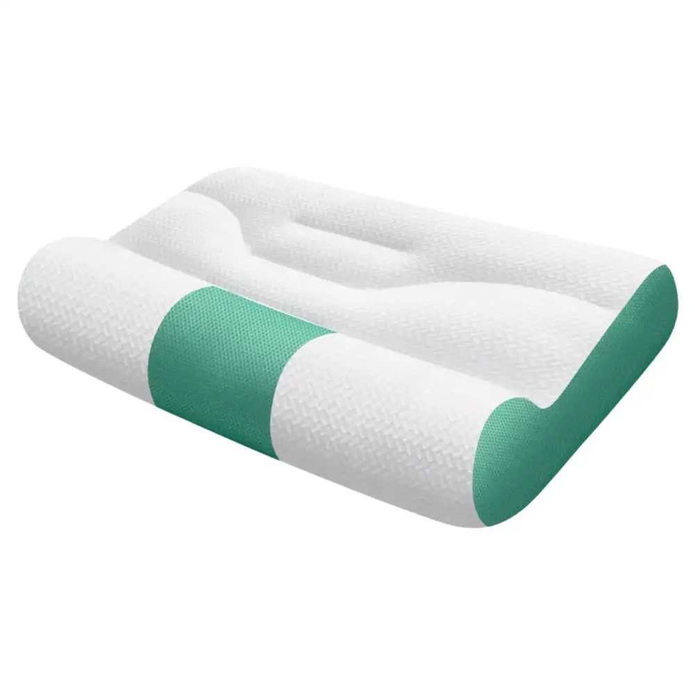 Cervical Memory Foam Pillow Ergonomic Goose Down Pillow Comfort NEW Down Enhancing Cervical Enhancing Sleep Goose Pillow Su Y4J4 5