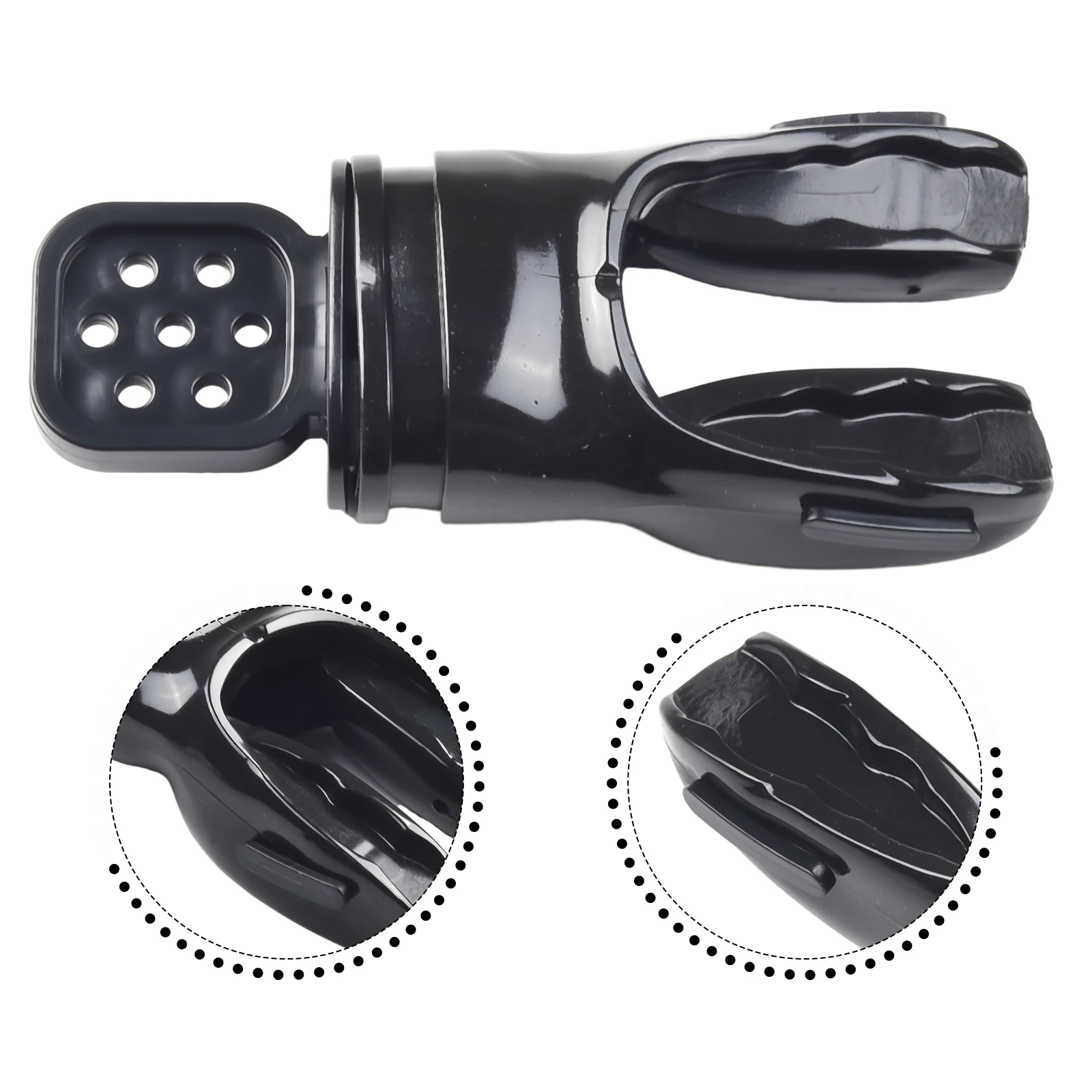 Diving Snorkel Swimmers Snorkel Swimming Snorkel Scuba Diving Mouthpiece Non-Toxic Snorkel Regulator Mouthpiece Breathing Tube Silicone Accessories
