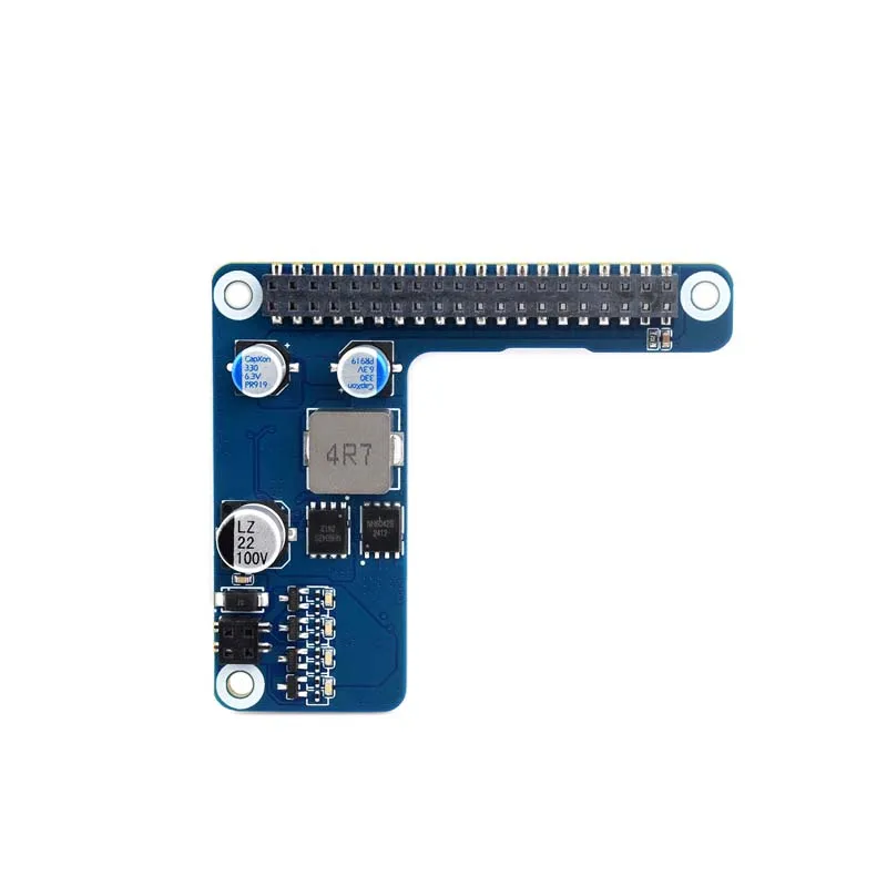 Waveshare Raspberry Pi5 PoE HAT Power Over Ethernet HAT (G) Supports 802.3af/at Network Standard For Pi 5 / CM 5 6
