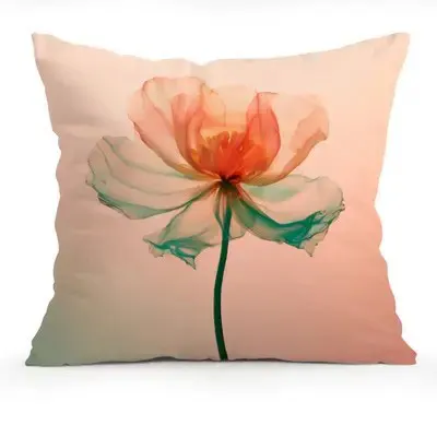 Coussinets floraux aquarelle de rêve, coussins de couleur dégradé frais, ameublement doux de décoration d'intérieur 4