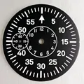 Black B dial