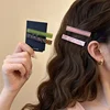 2pcs/set Acetate Hair Clips Font Geometric Hairpins Bang Side Pin Sweet Cute Simple Women Hair Accessories