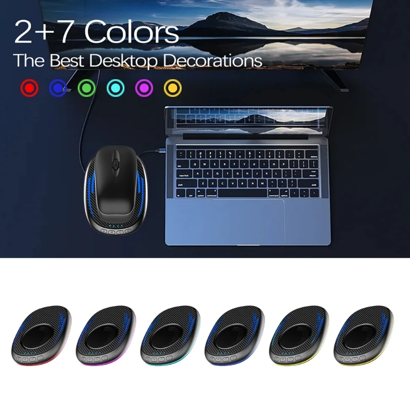 

RGB Mouse Mover Mouse Jiggler Timer Mouse Movement Simulator Computer Awakening Dropship