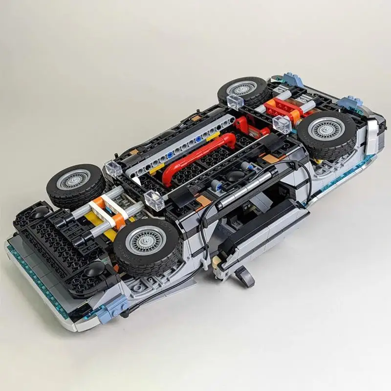NEW 99998 Block DeLorean DMC-12 Time Machine Creative Concept cars Return To The Future Brick Technical Model Blocks Toy 10300