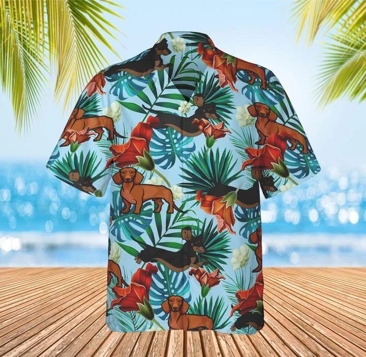 Duck Hawaiian Shirt Pet Lovers Tropical Summer Shirt Short Sleeves Men Women